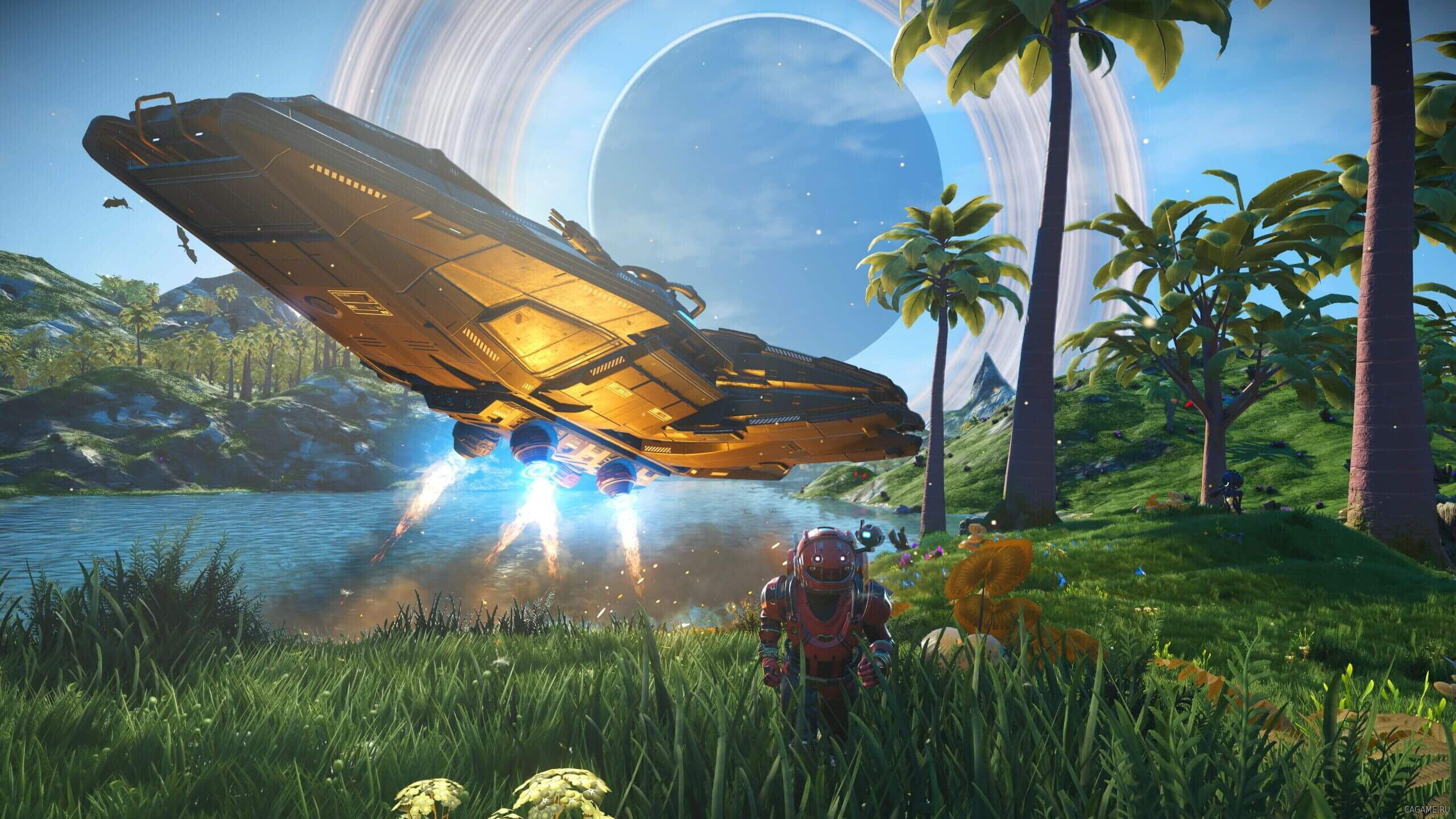 Космическая база на колесах: No Man’s Sky меняет полёт